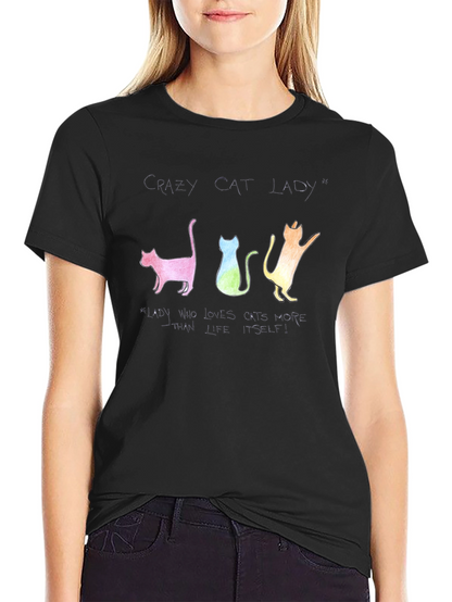 Crazy Cat Lady Graphic Tee