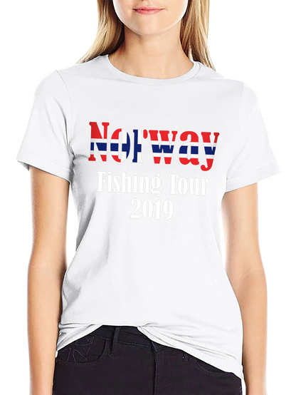 Norway Fishing Tour 2019 Black T-Shirt