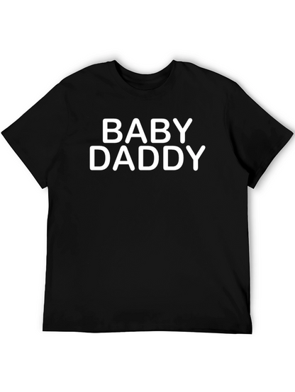 Baby Daddy Black T-Shirt - Fun Novelty Tee