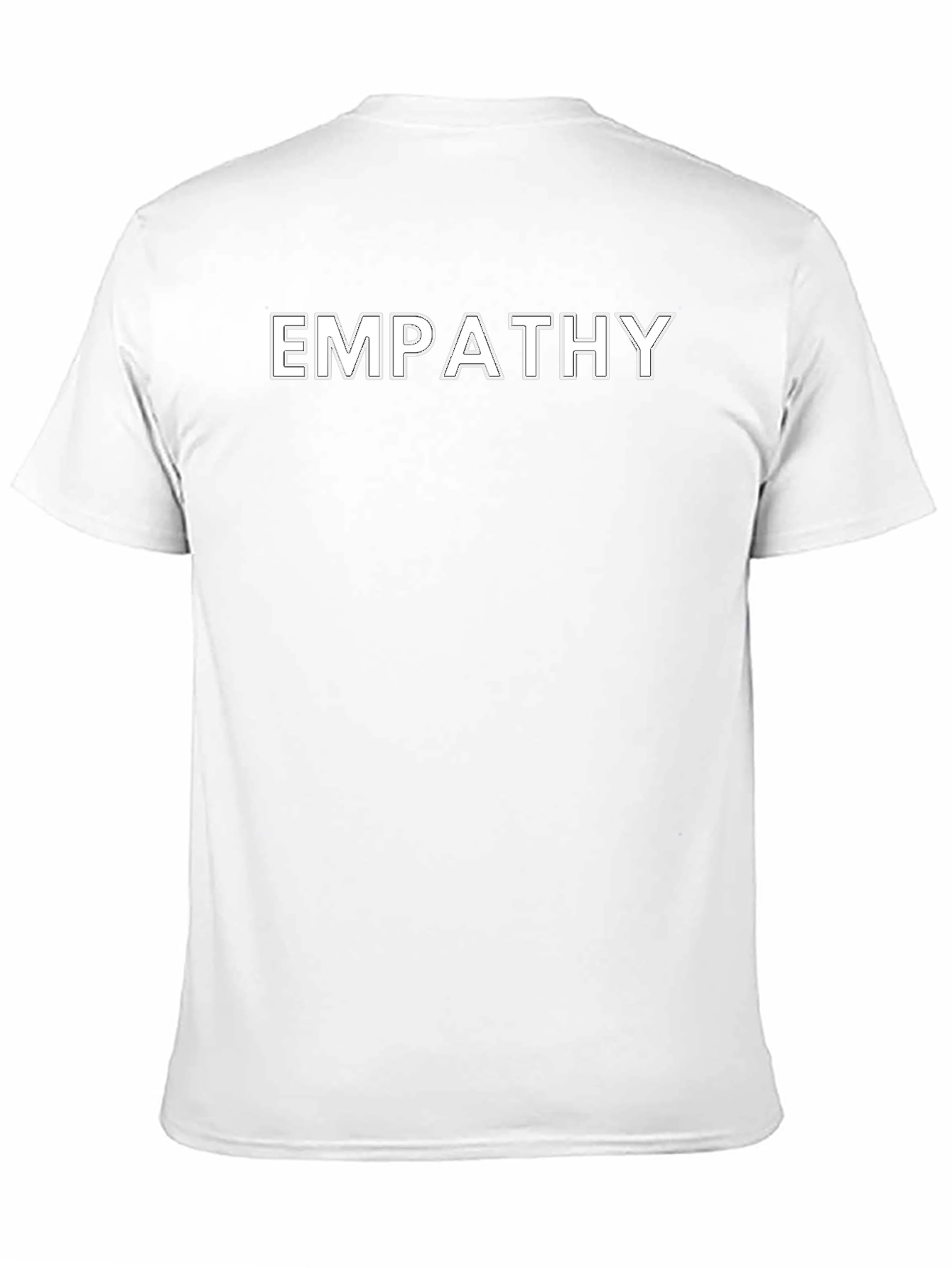 Empathy Black T-Shirt - Stylish & Comfortable