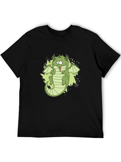 Cartoon Dragon Graphic Tee