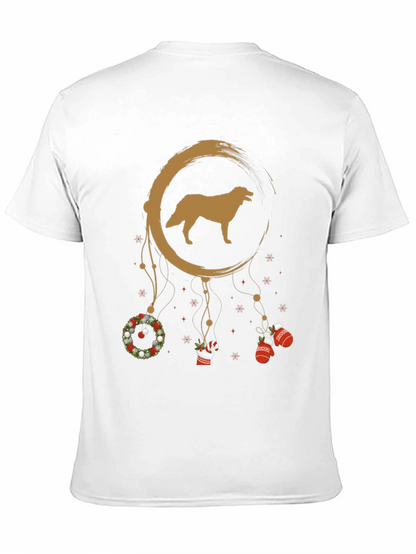 Holiday Golden Retriever Dreamcatcher T-Shirt