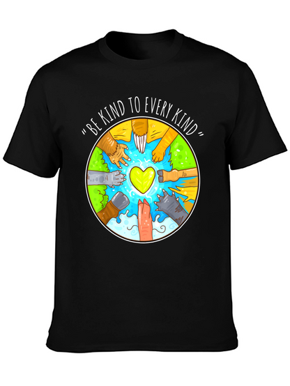 Be Kind To Every Kind Black T-Shirt