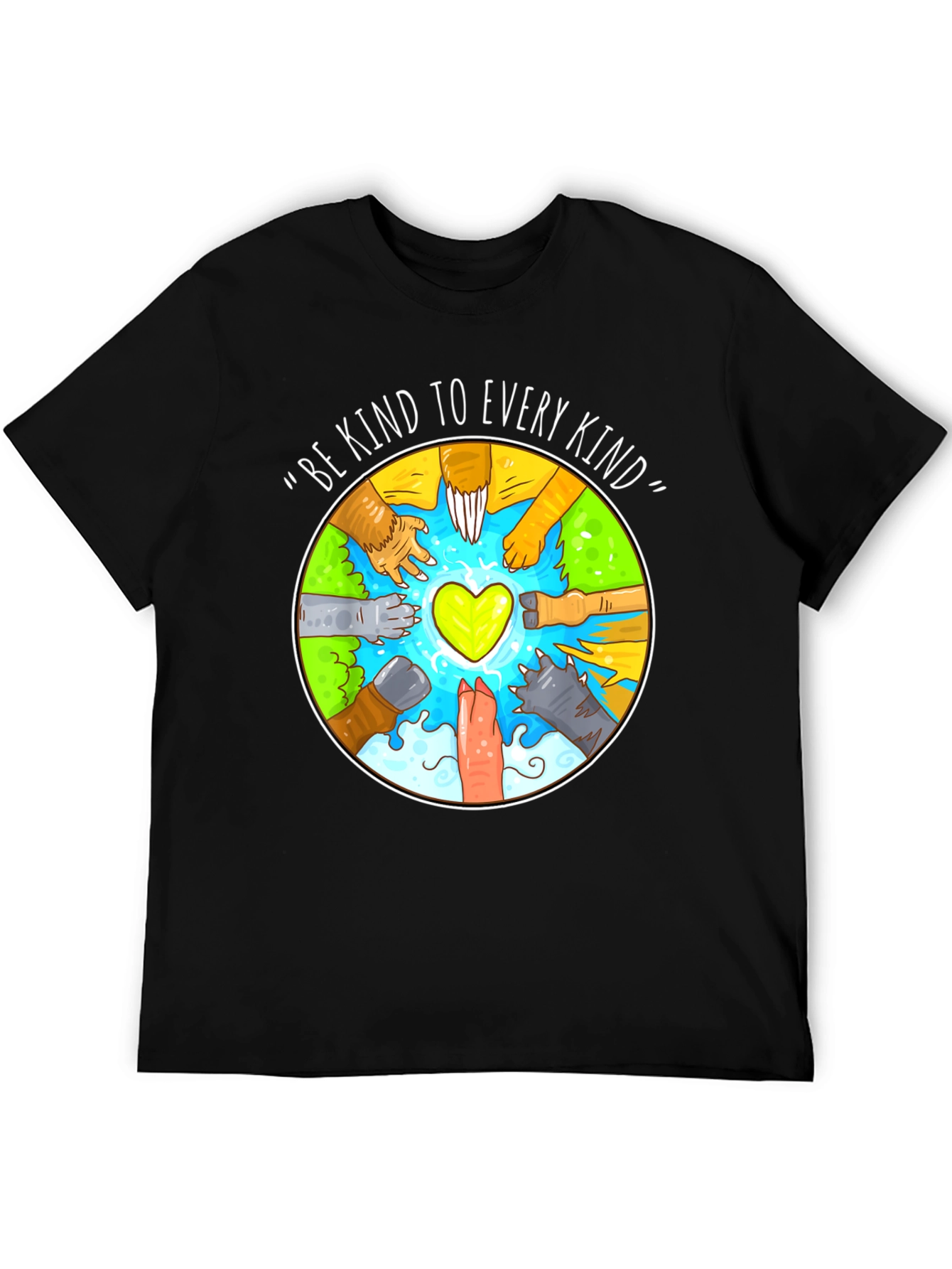 Be Kind To Every Kind Black T-Shirt
