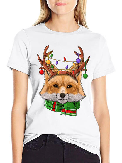 Festive Fox Christmas T-Shirt