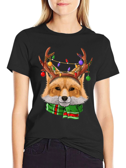 Festive Fox Christmas T-Shirt