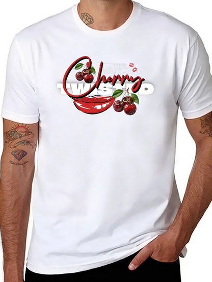Cherry Twisted Graphic Tee