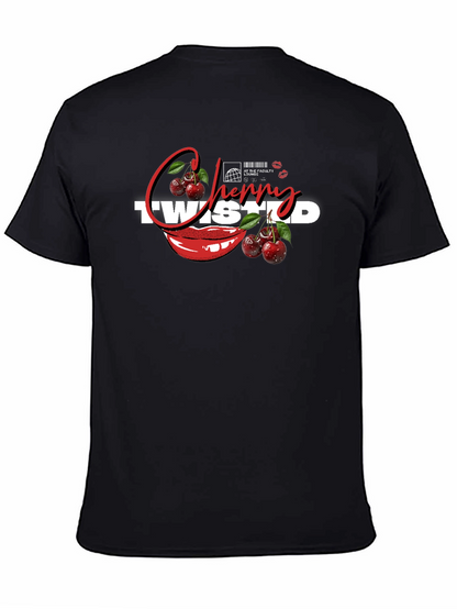 Cherry Twisted Graphic Tee