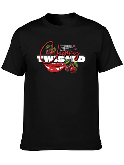 Cherry Twisted Graphic Tee