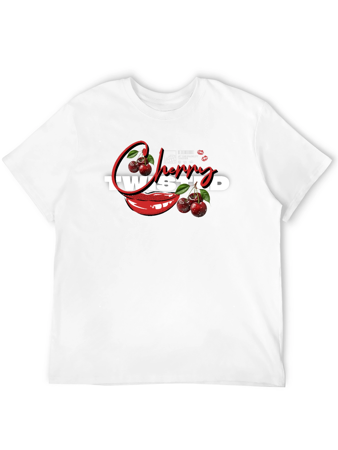 Cherry Twisted Graphic Tee