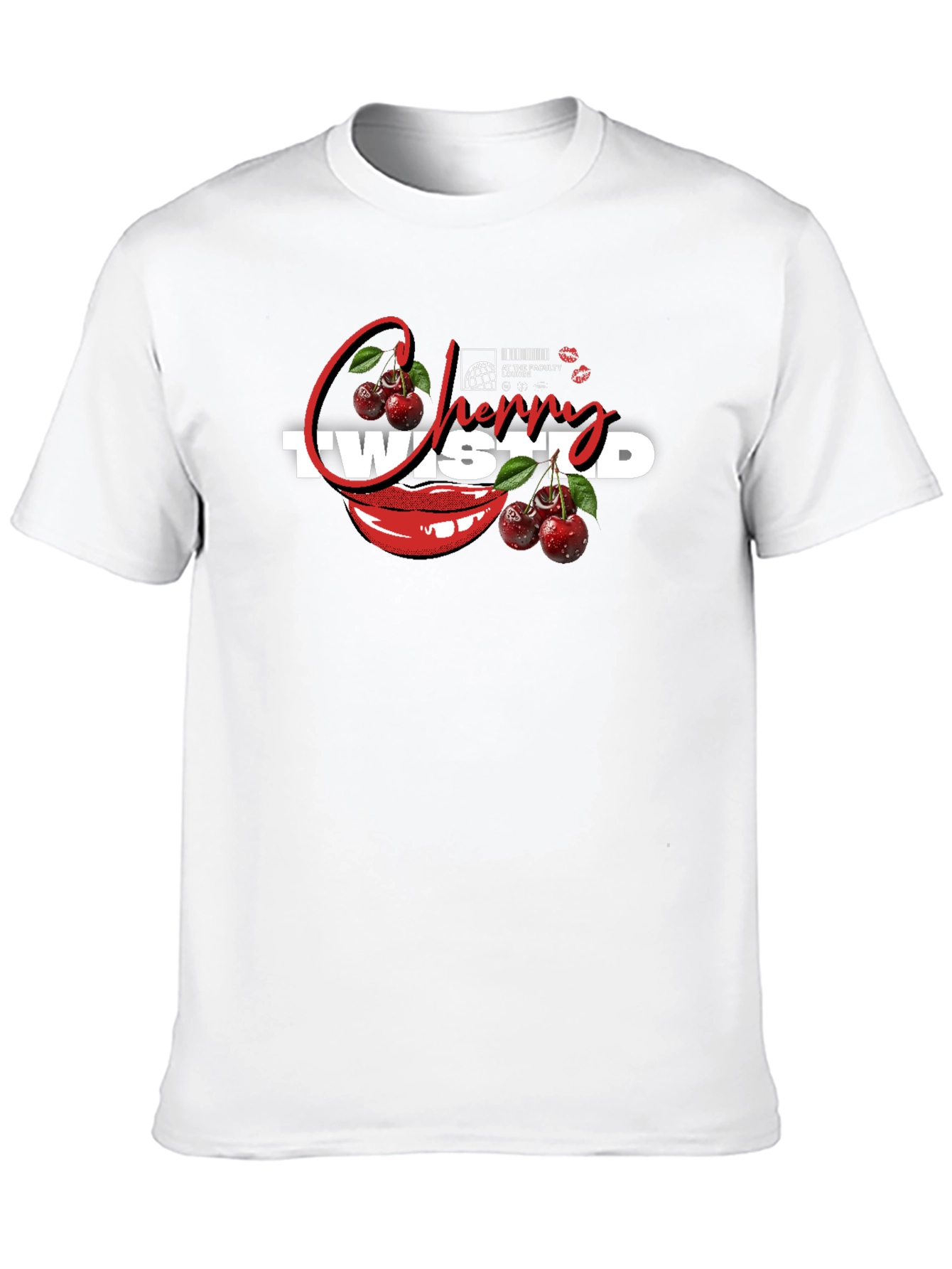 Cherry Twisted Graphic Tee