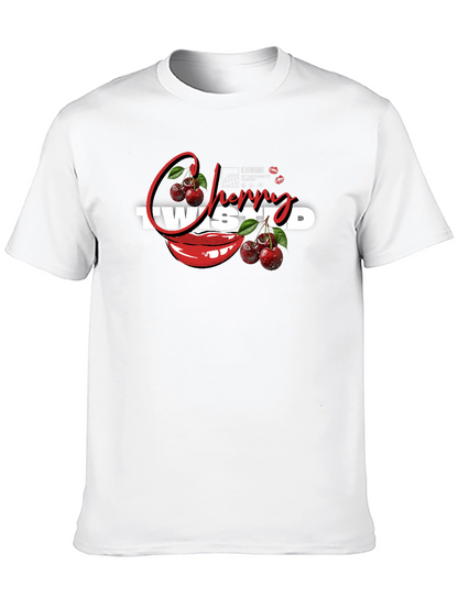Cherry Twisted Graphic Tee