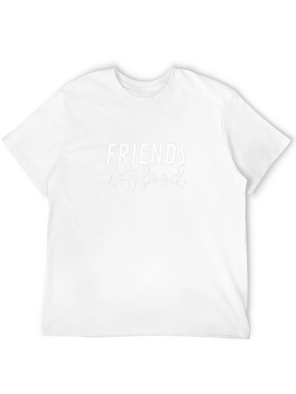 Friends Not Food Black T-Shirt