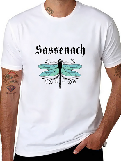 Sassenach Dragonfly Black T-Shirt