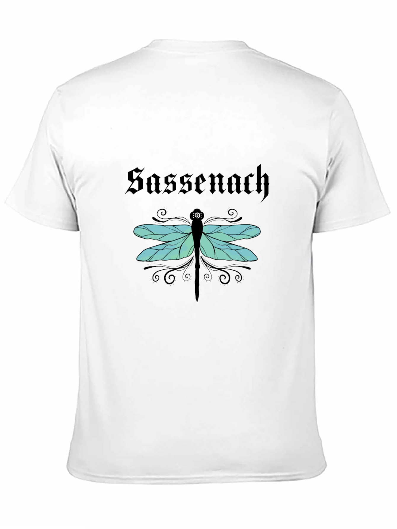 Sassenach Dragonfly Black T-Shirt