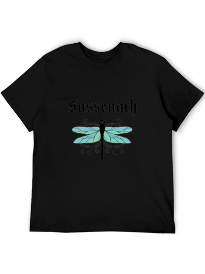 Sassenach Dragonfly Black T-Shirt