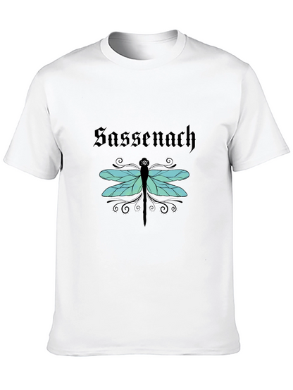 Sassenach Dragonfly Black T-Shirt