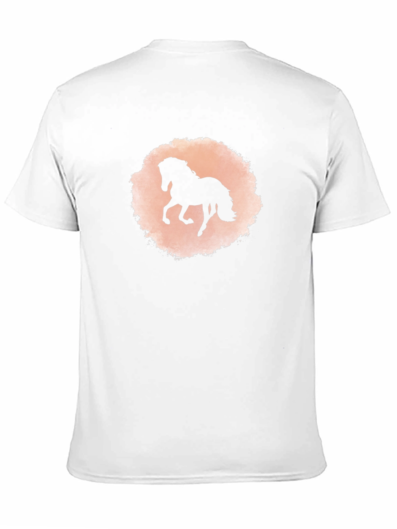 Black Horse Silhouette Graphic T-Shirt