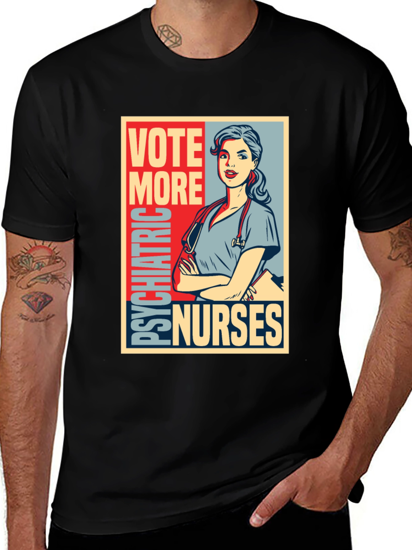 Vote More Psychiatric Nurses T-Shirt