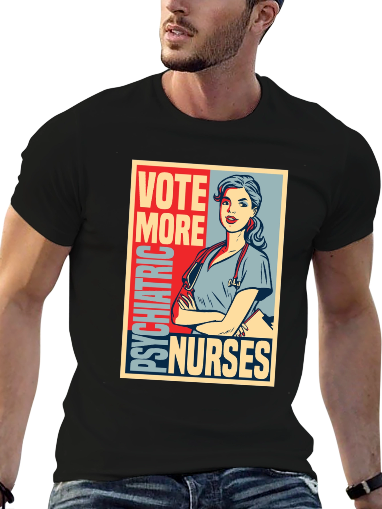 Vote More Psychiatric Nurses T-Shirt