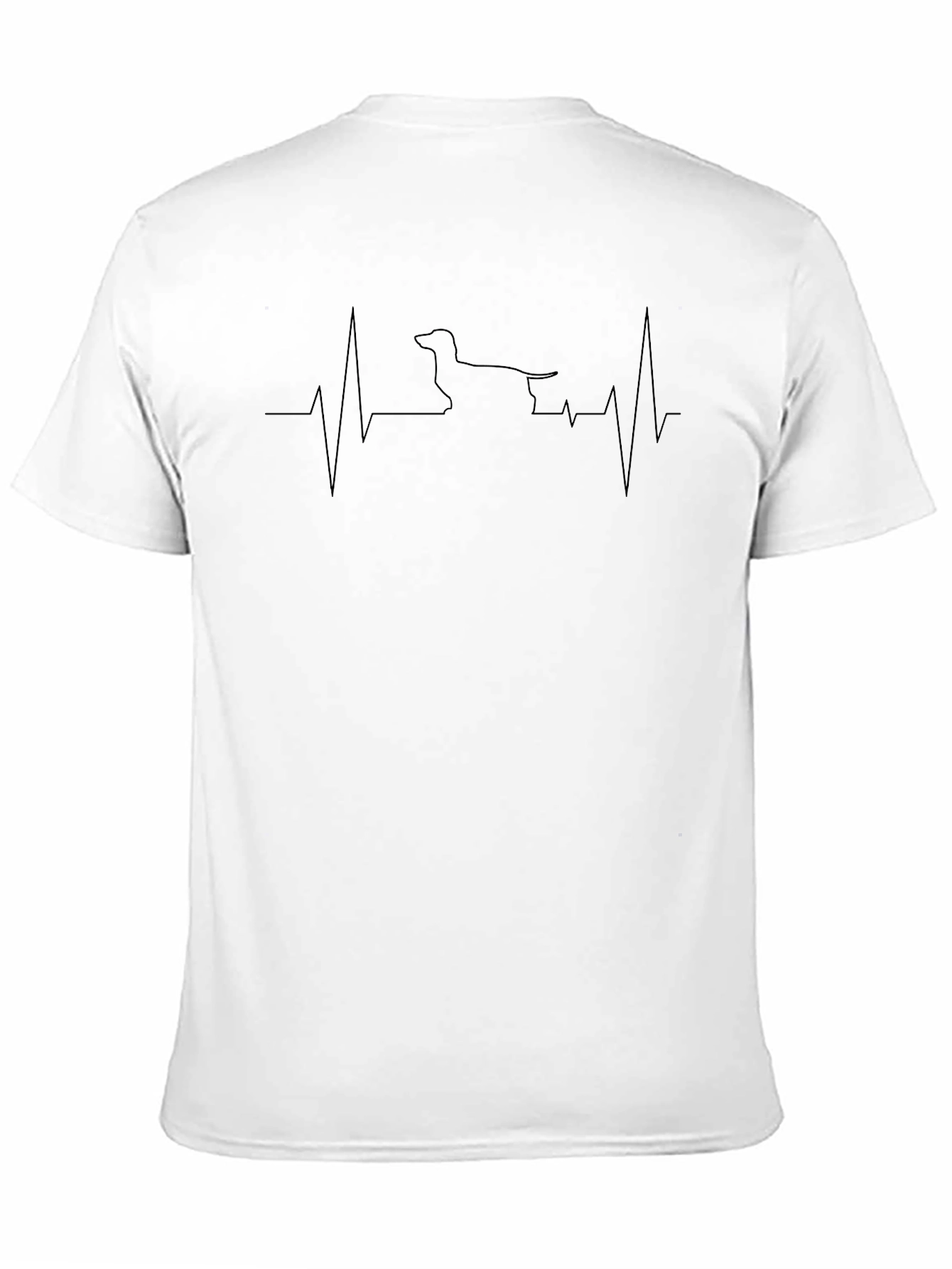 Dachshund Heartbeat T-Shirt - Dog Lover Tee