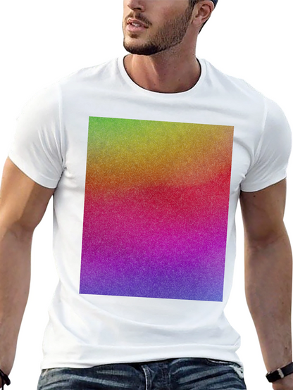 Rainbow Gradient Graphic Tee