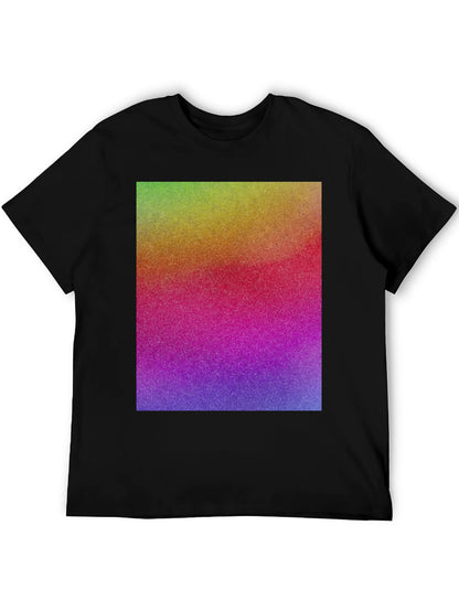 Rainbow Gradient Graphic Tee