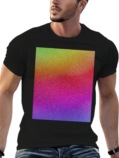 Rainbow Gradient Graphic Tee
