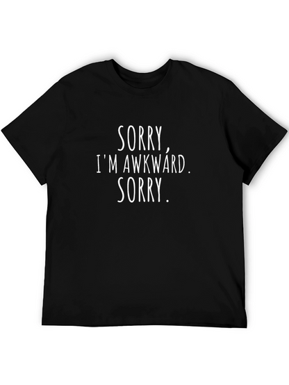 Awkward Apology Graphic Tee