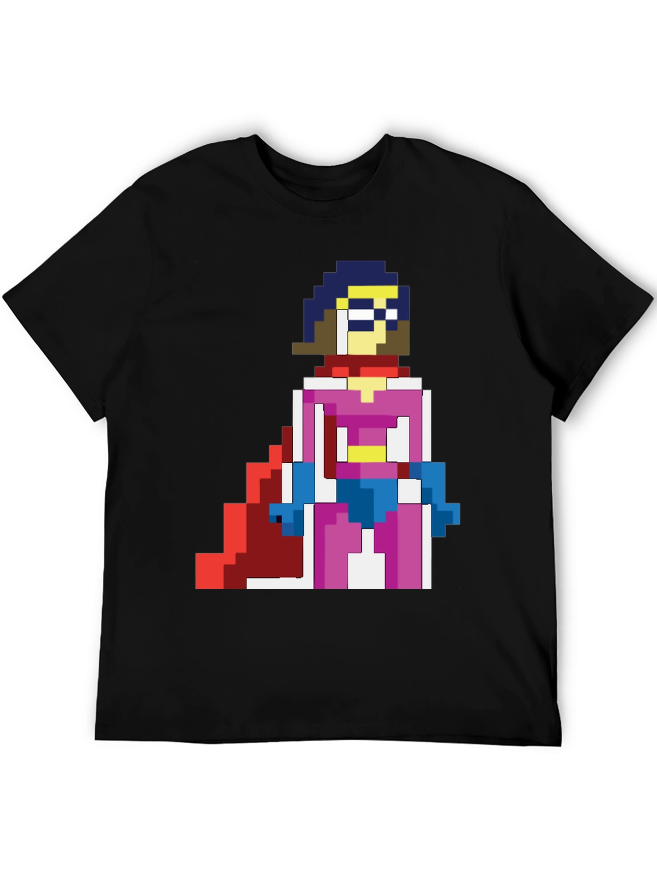 Pixelated Heroine T-Shirt - Retro Gaming Style