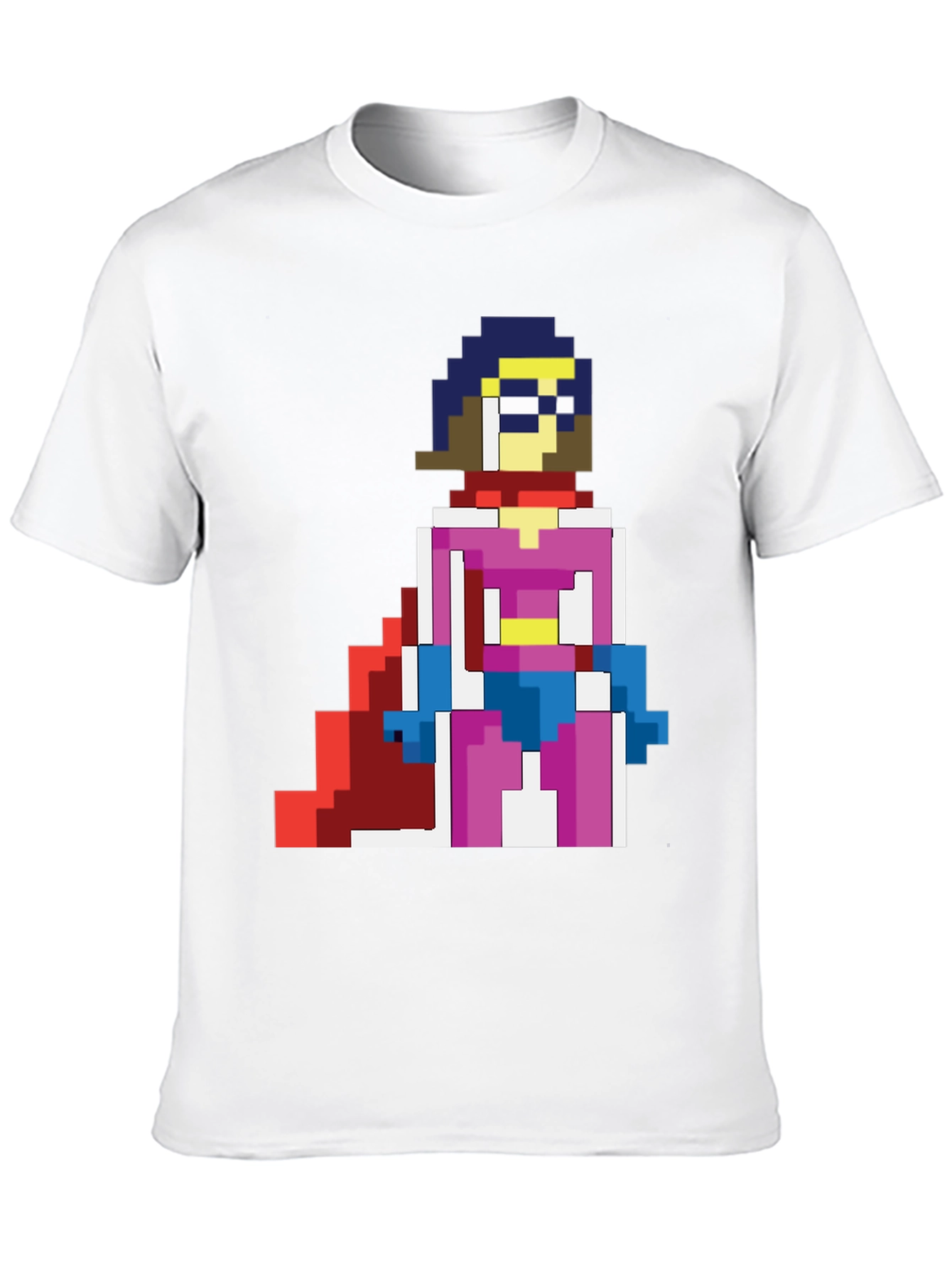 Pixelated Heroine T-Shirt - Retro Gaming Style