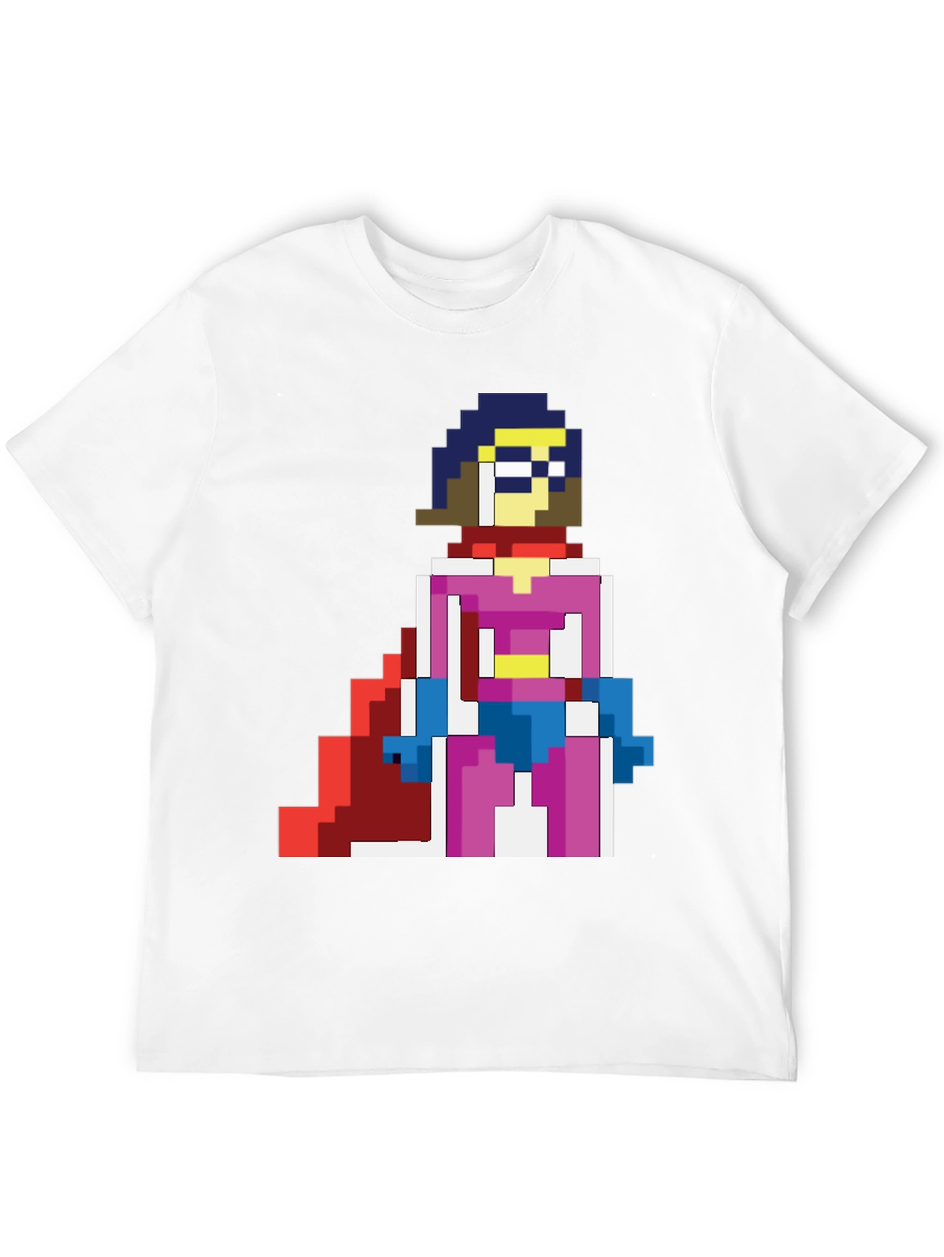 Pixelated Heroine T-Shirt - Retro Gaming Style