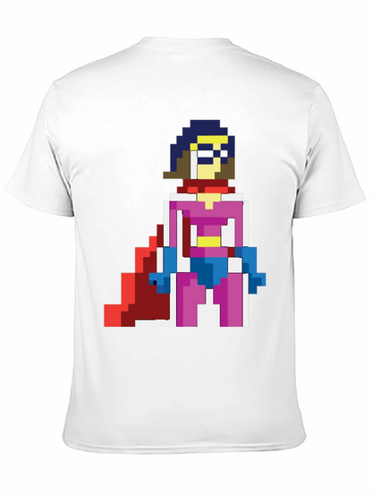 Pixelated Heroine T-Shirt - Retro Gaming Style
