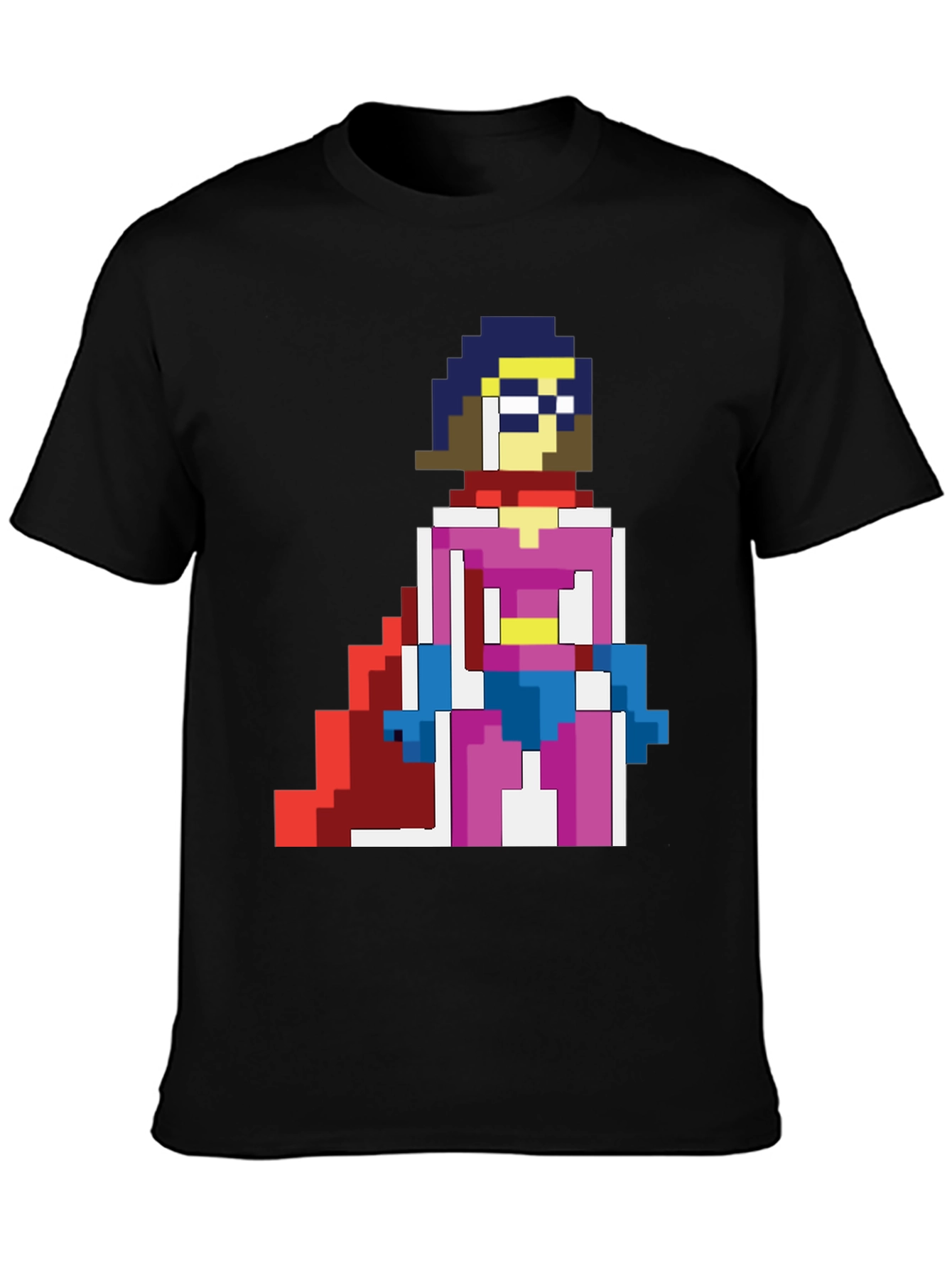 Pixelated Heroine T-Shirt - Retro Gaming Style