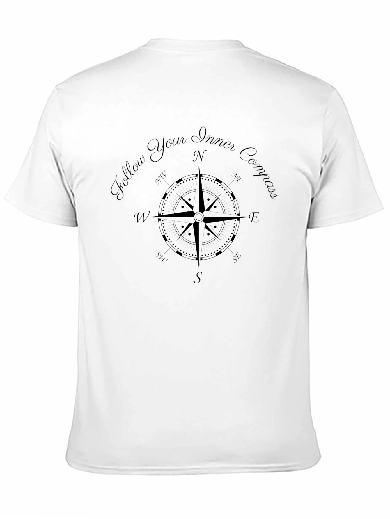 Inner Compass Graphic Tee - Black