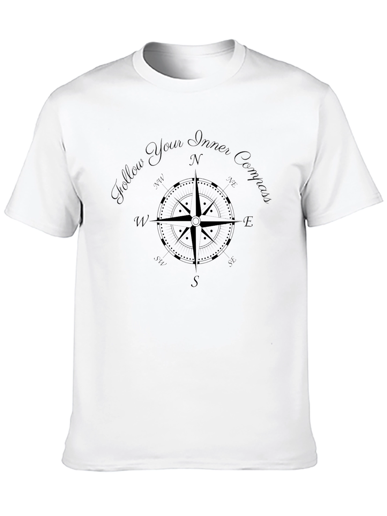 Inner Compass Graphic Tee - Black