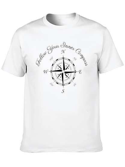 Inner Compass Graphic Tee - Black
