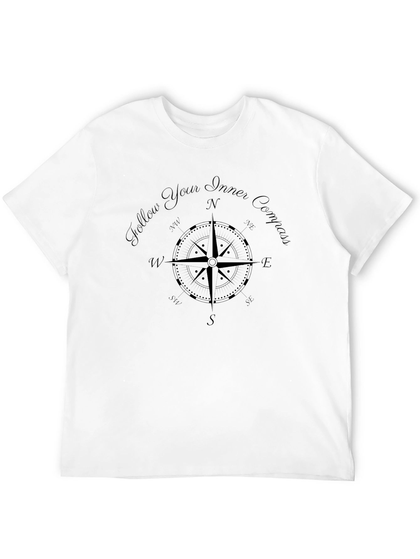 Inner Compass Graphic Tee - Black