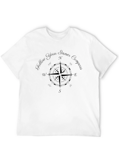 Inner Compass Graphic Tee - Black