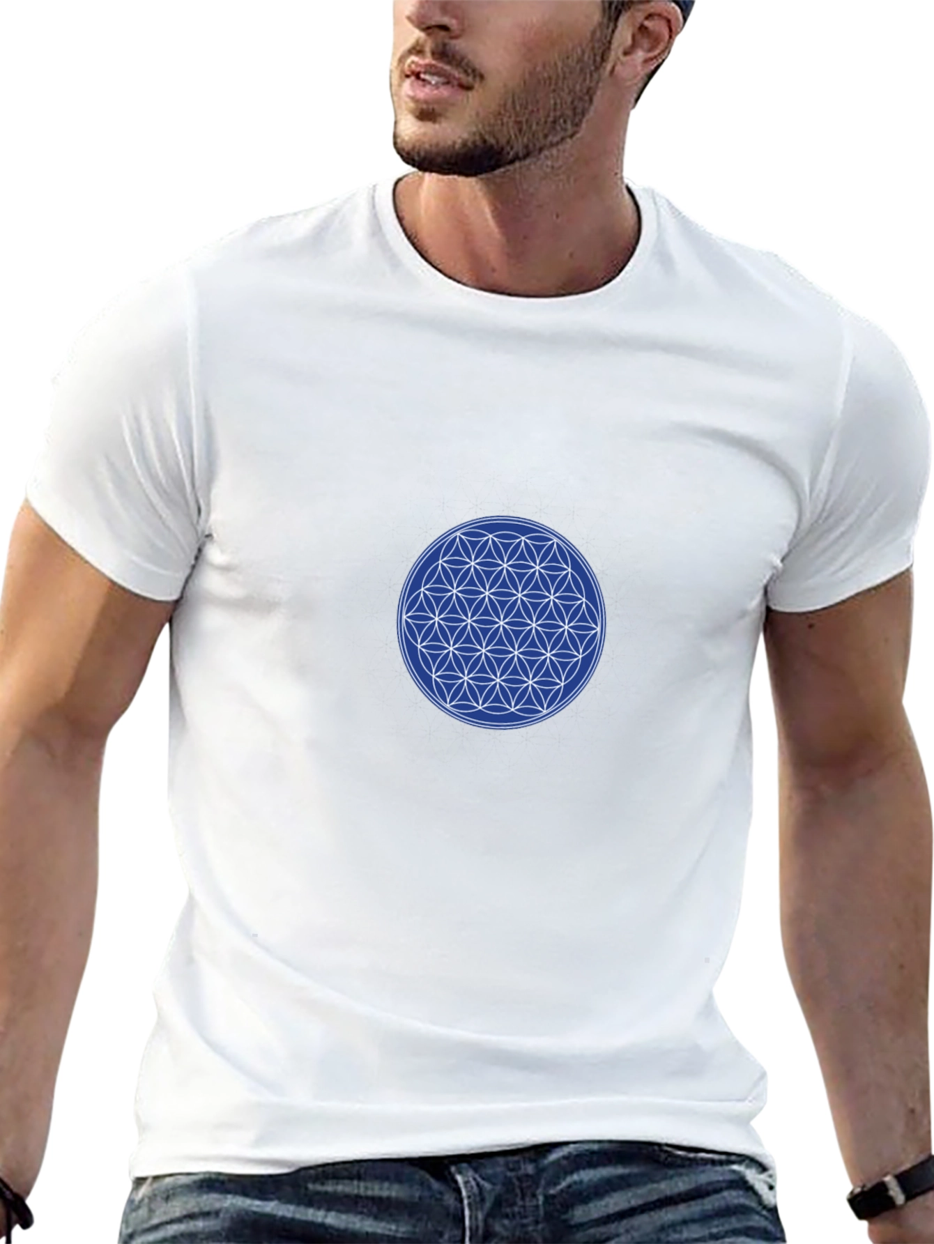 Geometric Flower of Life T-Shirt