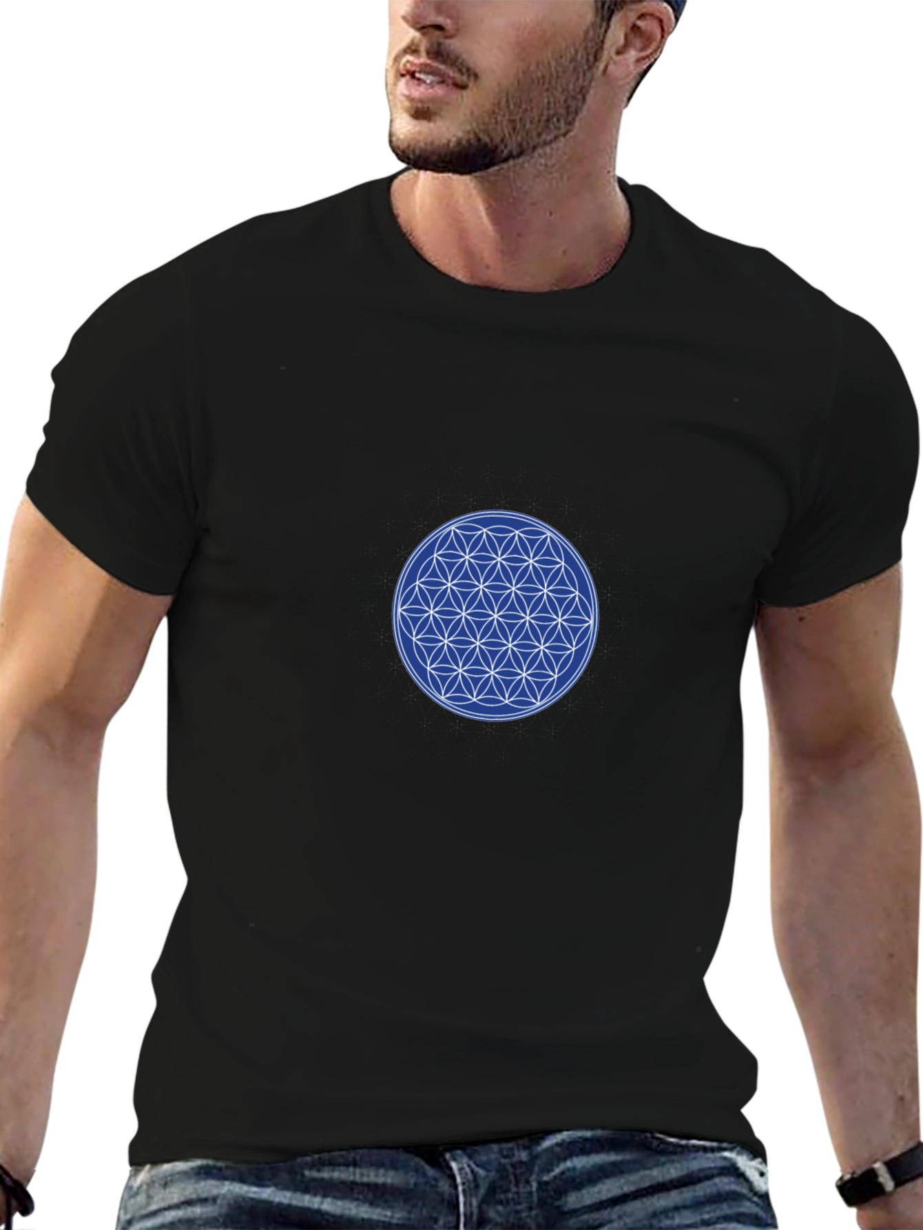 Geometric Flower of Life T-Shirt