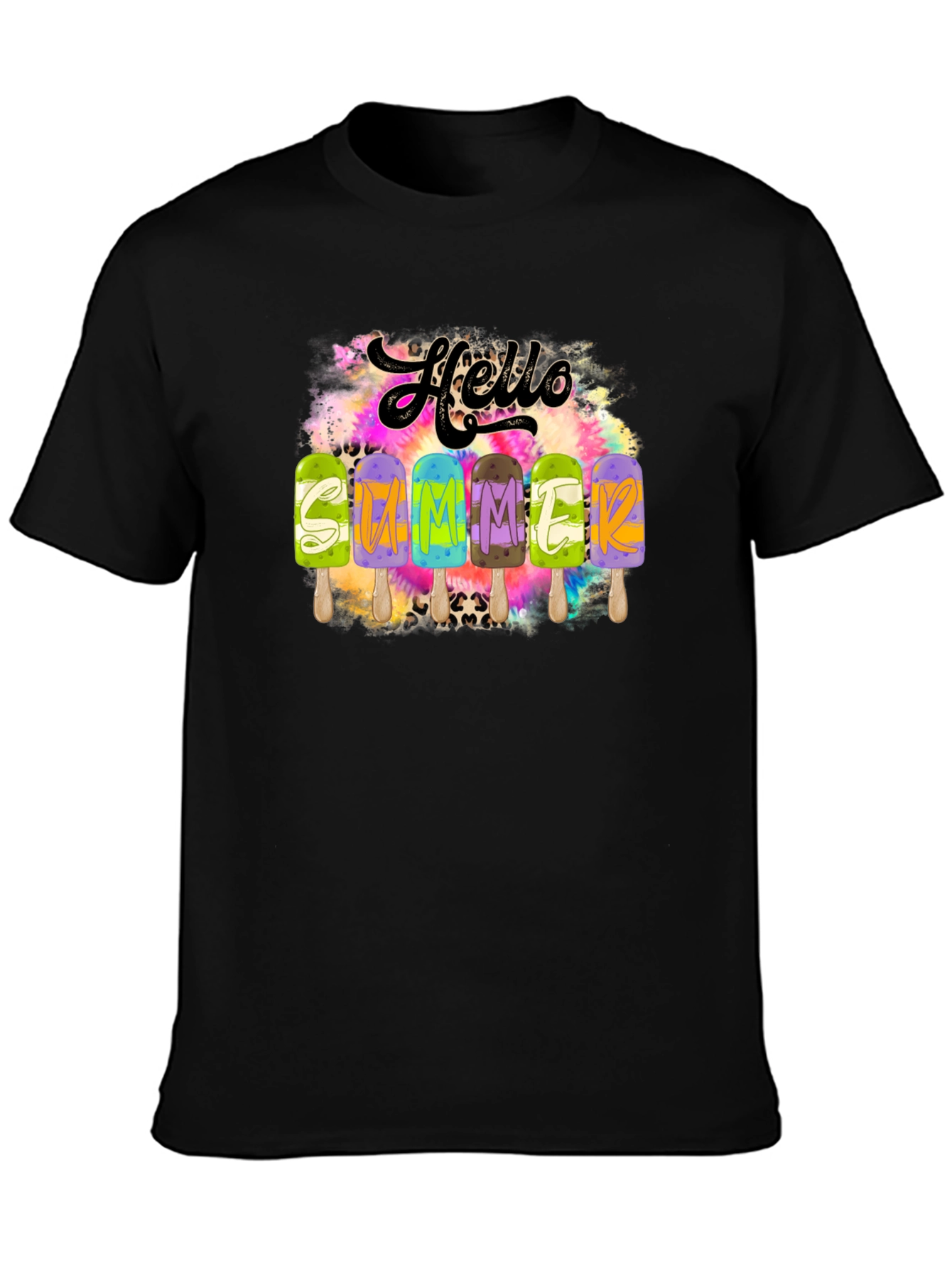 Hello Summer Popsicle Graphic Tee