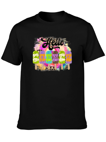 Hello Summer Popsicle Graphic Tee