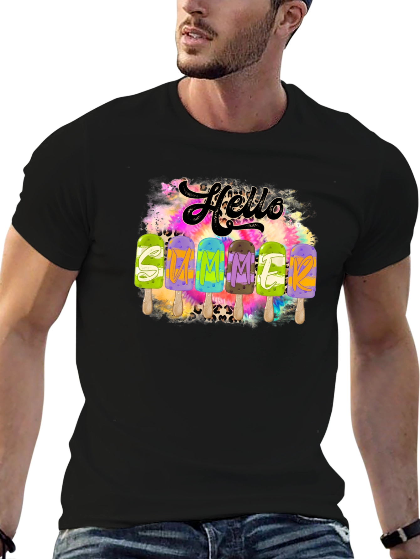 Hello Summer Popsicle Graphic Tee