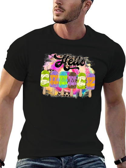 Hello Summer Popsicle Graphic Tee