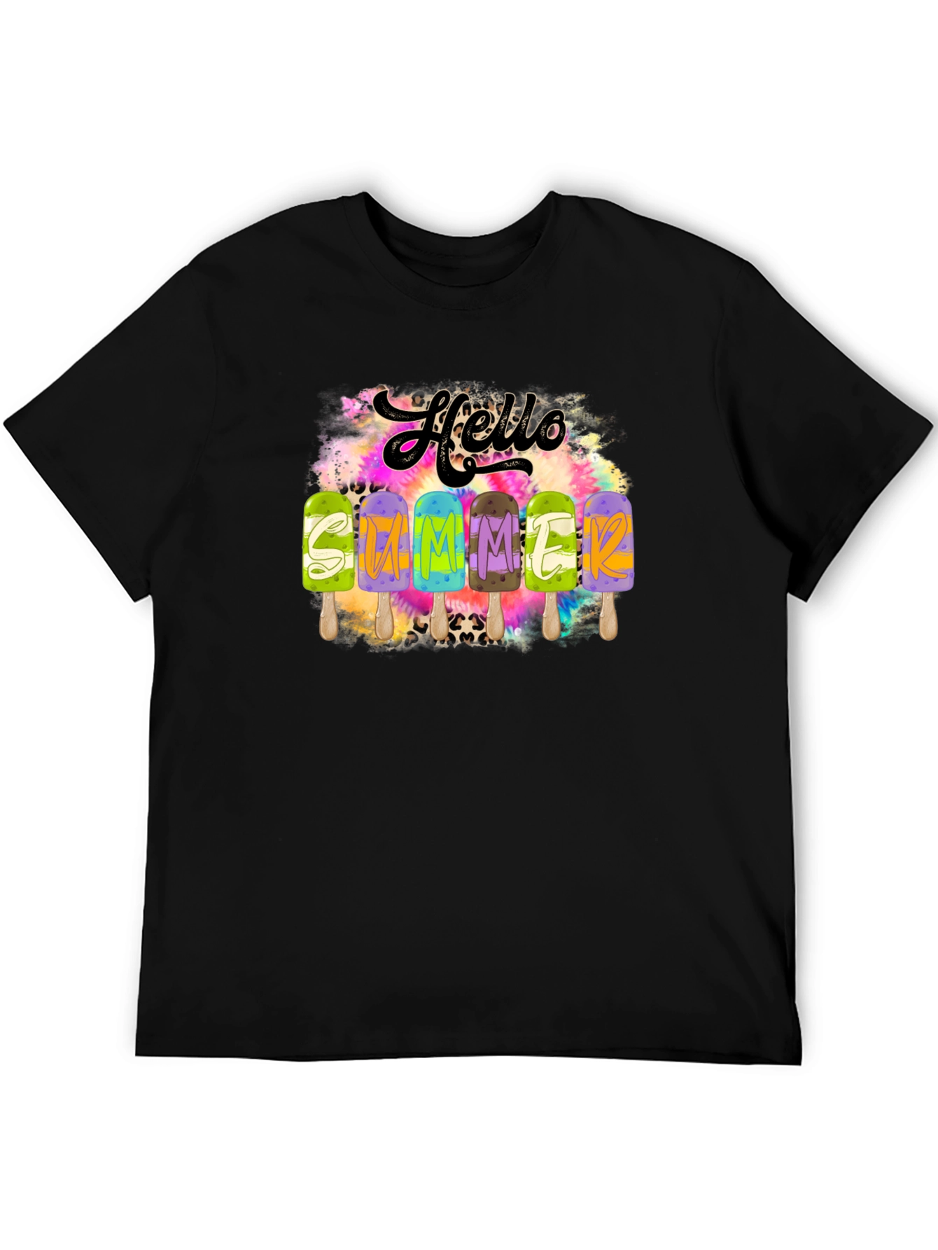 Hello Summer Popsicle Graphic Tee