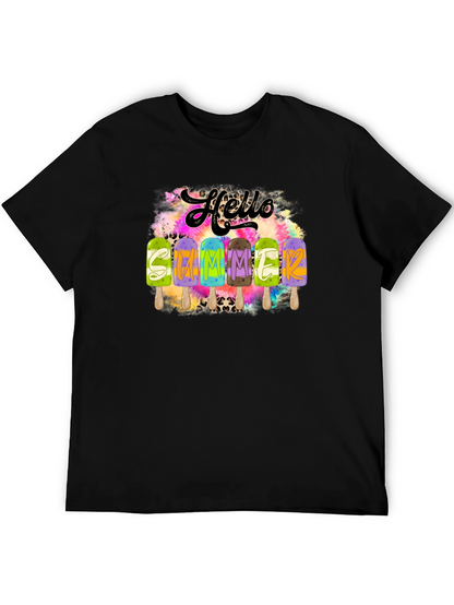 Hello Summer Popsicle Graphic Tee