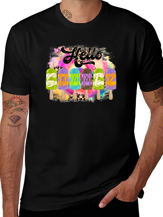 Hello Summer Popsicle Graphic Tee