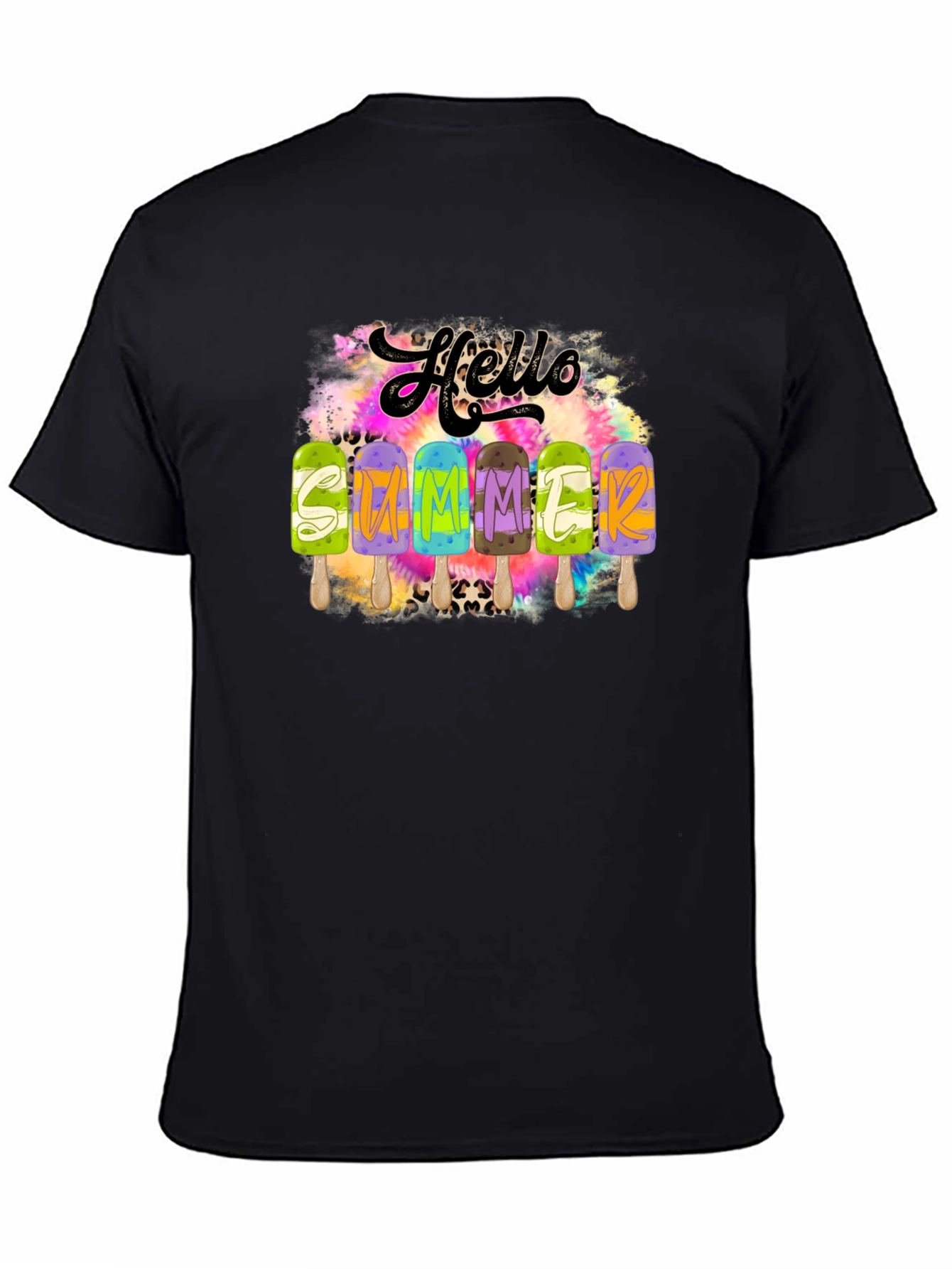 Hello Summer Popsicle Graphic Tee