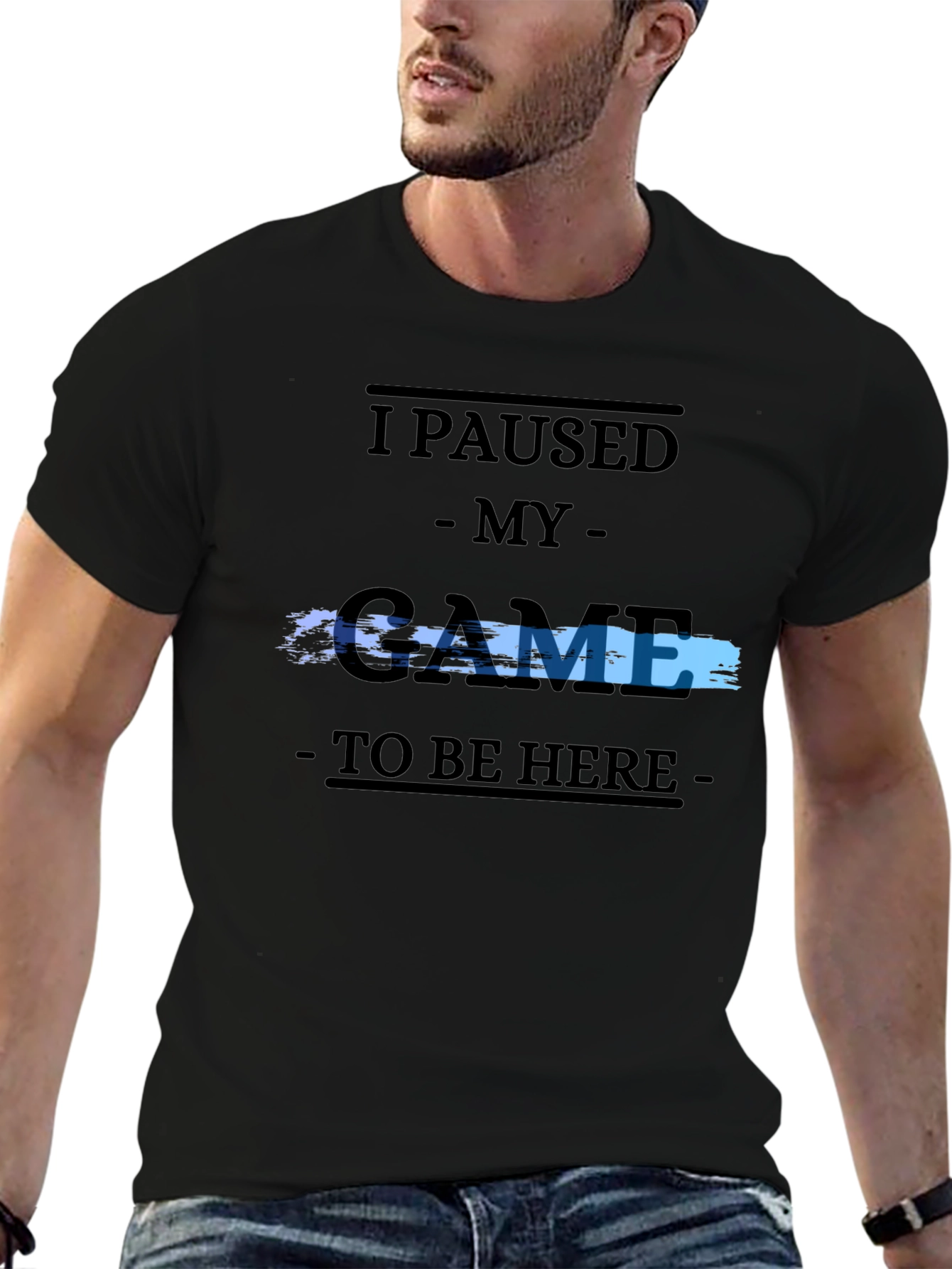 Gamer Tee: I Paused My Game